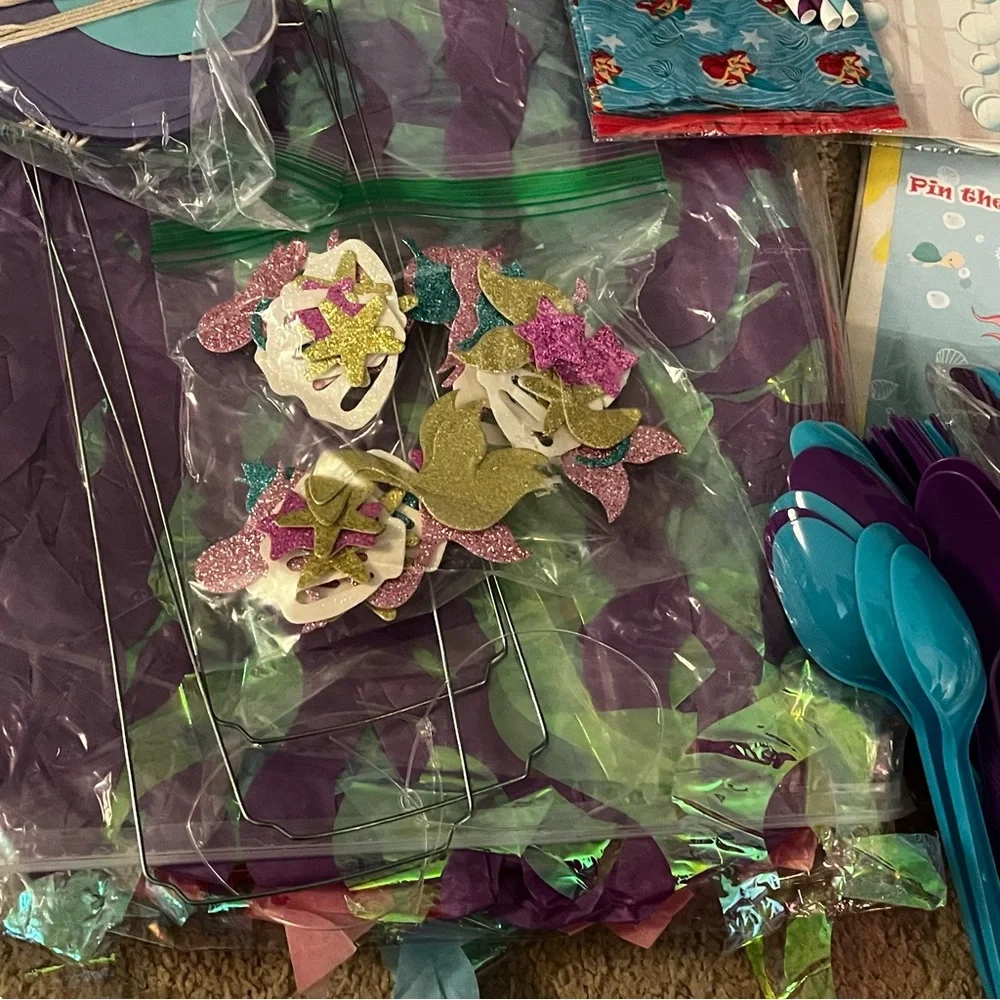 Mermaid birthday party in a box!